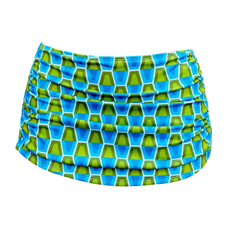 Mod Swim Lava Lamp Classic Sarong Bottom Chic Beach Cover-Up