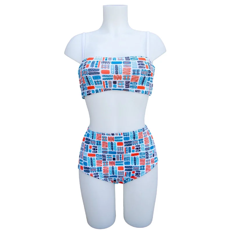 Mod Swim Mambo Bandeau Top Classic Swimsuit Design