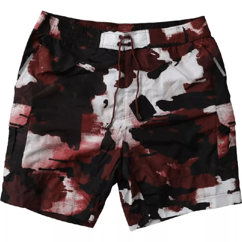 Dolce & Gabbana Multicolor Camouflage DG Logo Beachwear Shorts Swimwear Classic Two-Piece Bikini Dolce & Gabbana Multicolor Camouflage DG Logo Beachwear Shorts Swimwear Classic Two-Piece Bikini