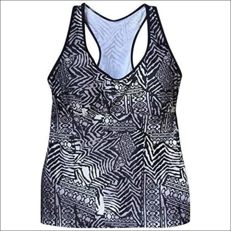 NWSC Women’s Plus Size Racer Tankini Swimsuit top 18-24W Swimsuit Elegant Swim Dress NWSC Women’s Plus Size Racer Tankini Swimsuit top 18-24W Swimsuit Elegant Swim Dress