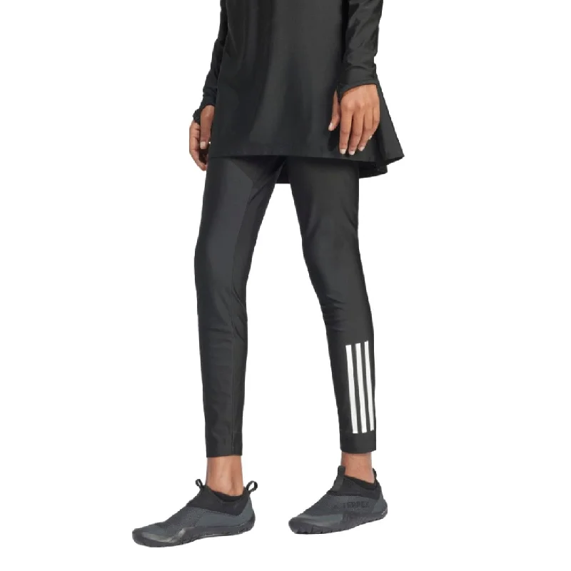 3-Stripes Swim Leggings Timeless Black Bikini