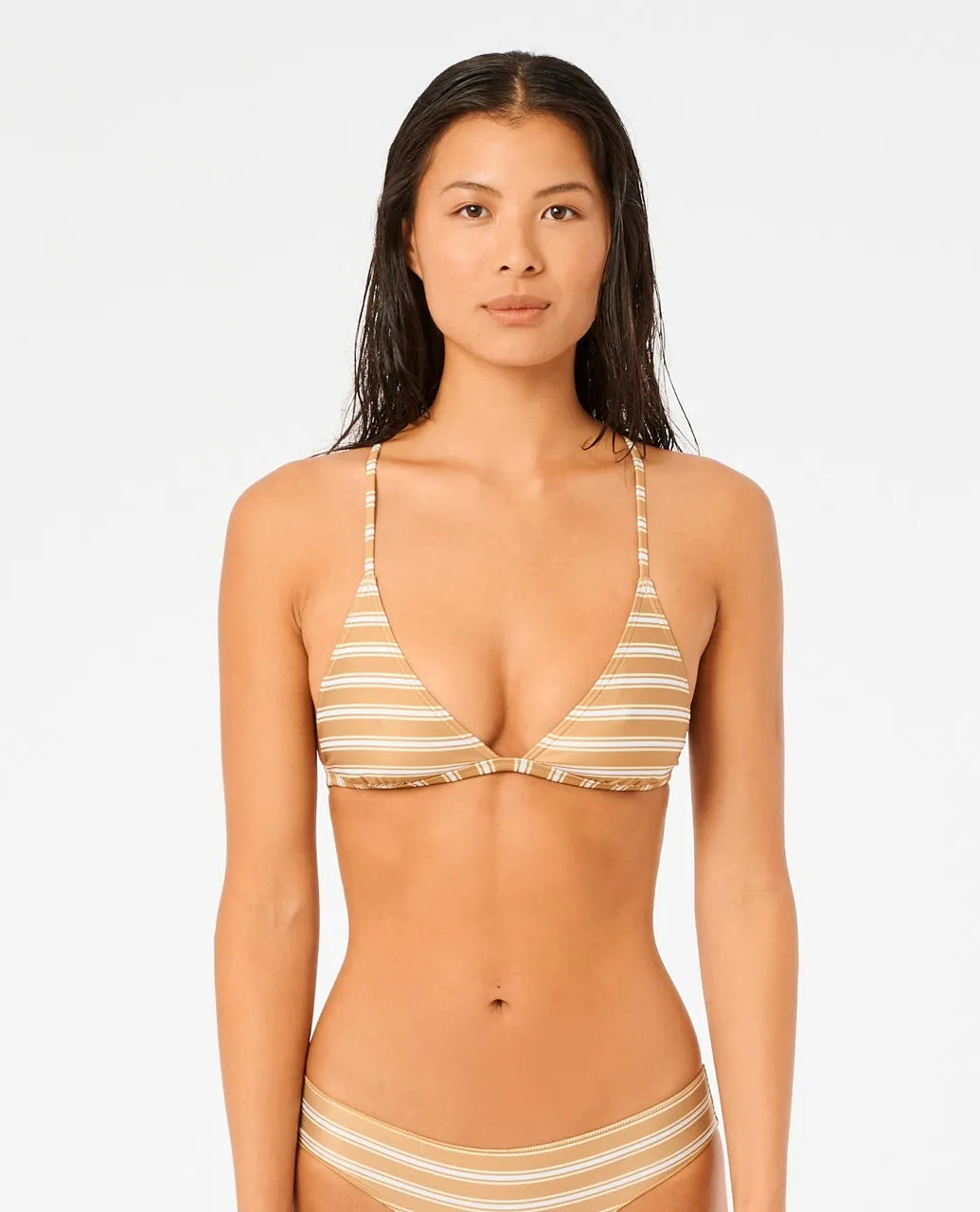 Rip Curl Classic Surf Crossback Swim Top Push-Up Swimsuit Top