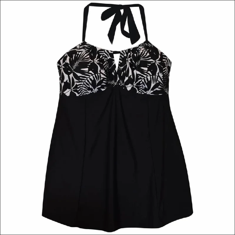 Simply Fit Women’s Plus Size Swimdress Swimsuit Halter Front 16-24 Cross-Back Bikini Simply Fit Women’s Plus Size Swimdress Swimsuit Halter Front 16-24 Cross-Back Bikini