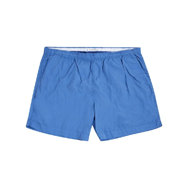 C.P. Company Sleek Blue Swimwear For The Modern Man Button-Front Swimsuit