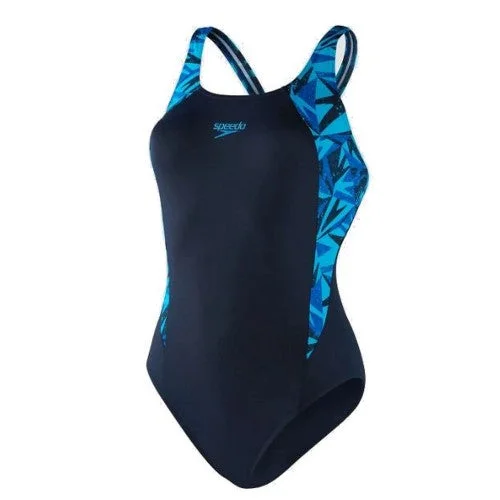 Speedo Womens/Ladies Hyperboom Splice Eco Endurance+ One Piece Swimsuit Sporty Racerback Swimsuit Speedo Womens/Ladies Hyperboom Splice Eco Endurance+ One Piece Swimsuit Sporty Racerback Swimsuit