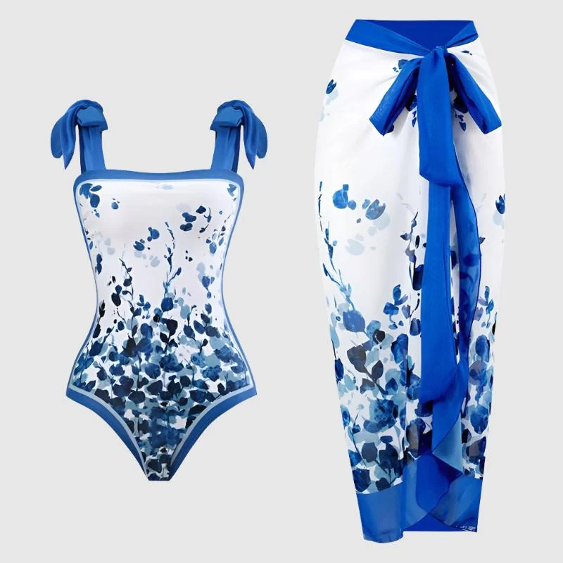 Y118 Blue Leaf Suit