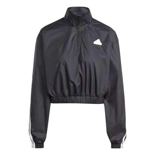 ADIDAS FUTURE ICONS 3-STRIPES WOVEN 1/4 ZIP JACKET Fleece Fabric Down Fabric Feather Fabric ADIDAS FUTURE ICONS 3-STRIPES WOVEN 1/4 ZIP JACKET Fleece Fabric Down Fabric Feather Fabric