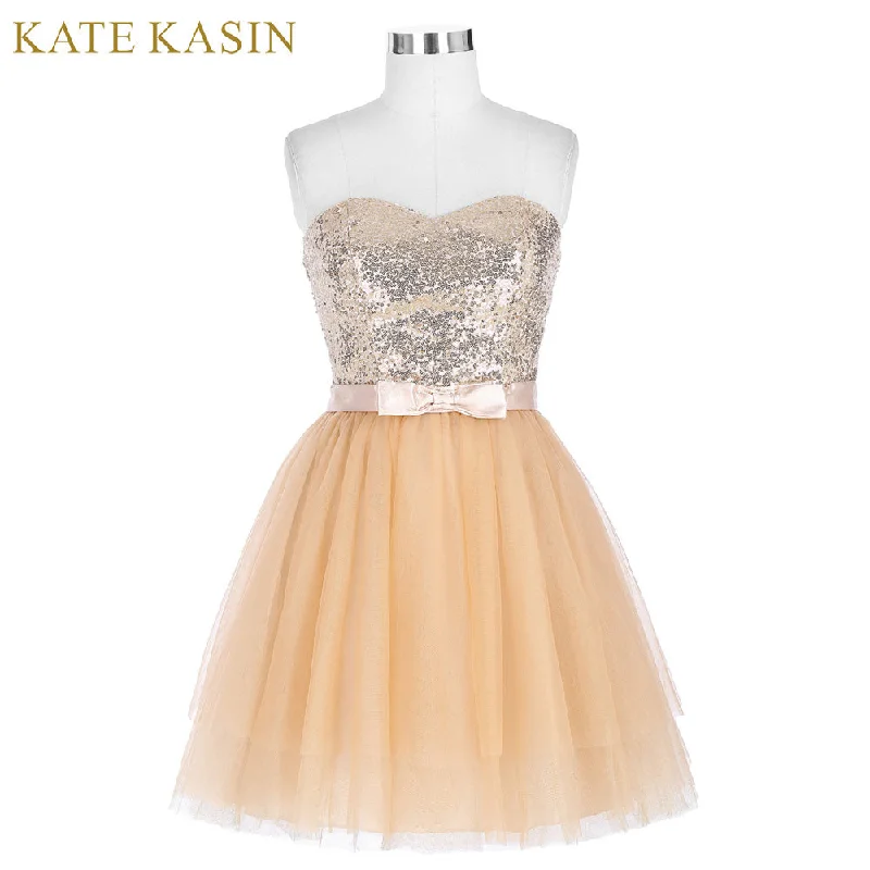 Kate Kasin Short Cocktail Dresses 2017 Sequins Pink Tulle Party Dress Special Occasion Dresses Apricot Cocktail Gown 0114 Tunics Spring floral Kate Kasin Short Cocktail Dresses 2017 Sequins Pink Tulle Party Dress Special Occasion Dresses Apricot Cocktail Gown 0114 Tunics Spring floral
