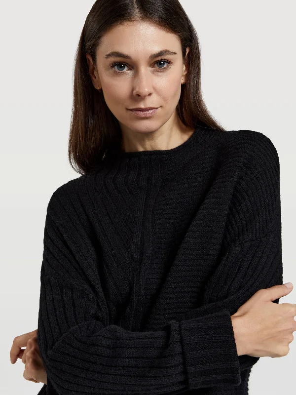 High neckline sweater horizontal/vertical half cardigan stitch Wool Fabric Cashmere Fabric Tweed Fabric High neckline sweater horizontal/vertical half cardigan stitch Wool Fabric Cashmere Fabric Tweed Fabric